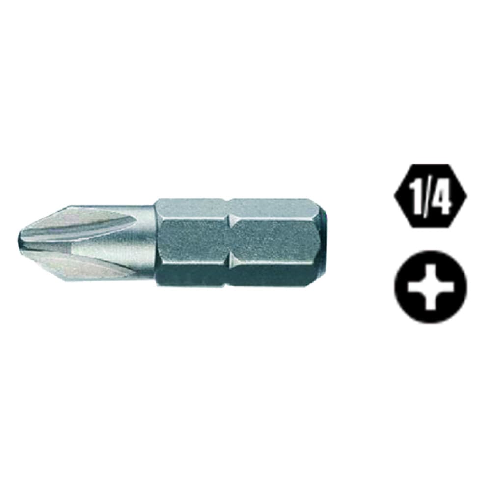 INSERTI PER AVVITATORI ART. 861 PH/C2 PH 2 mm 25 (10 PZ)