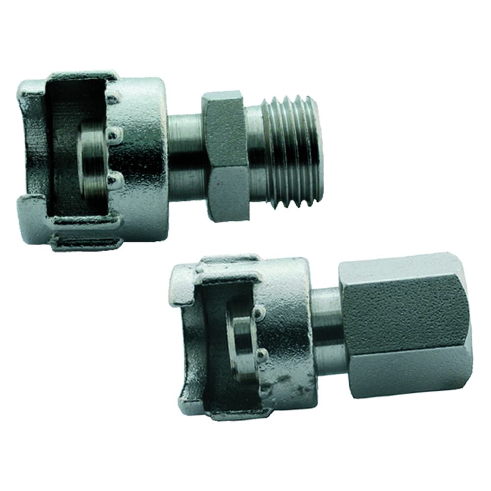 RACCORDO CON DADO FRESATO M 1/4 (10 PZ)