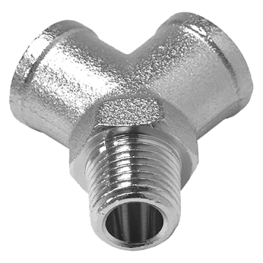 RACCORDO DEVIAZIONE A Y MASCHIO CENTRALE 1/4M - 1/4 F (10 PZ)