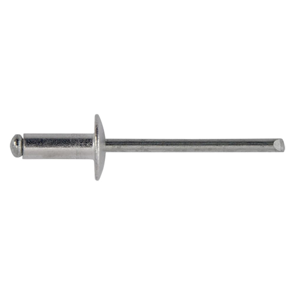 RIVETTO A STRAPPO IN ALLUMINIO 4,8 x 20 - Ø testa 14 cf. 500 pz