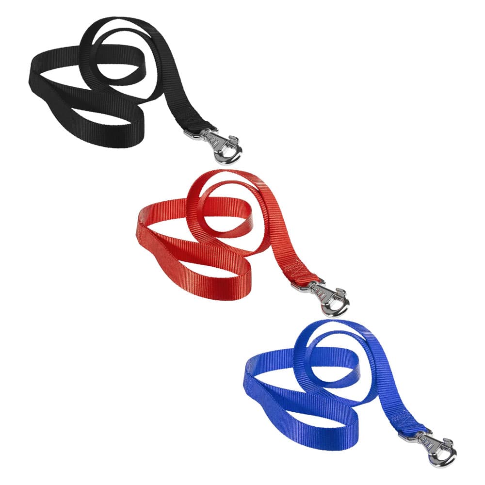 GUINZAGLIO PER CANE 'CLUB G' cm 120 x mm 20 - rosso (2 PZ)
