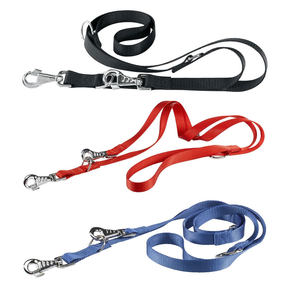 GUINZAGLIO ADDESTRAMENTO PER CANE 'CLUB GA' cm 200 x mm 20 - blu (2 PZ)