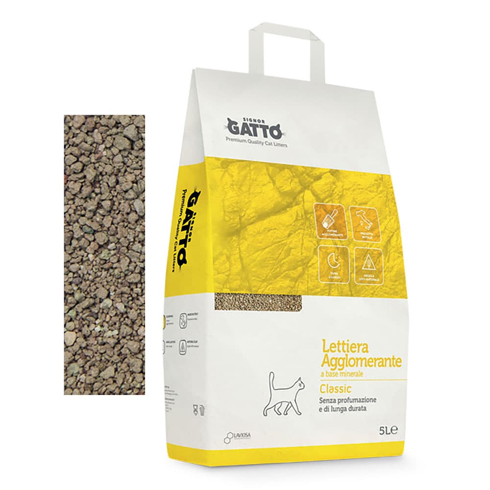 LETTIERA IGIENICA 'CLASSIC' 5 lt (4 PZ)