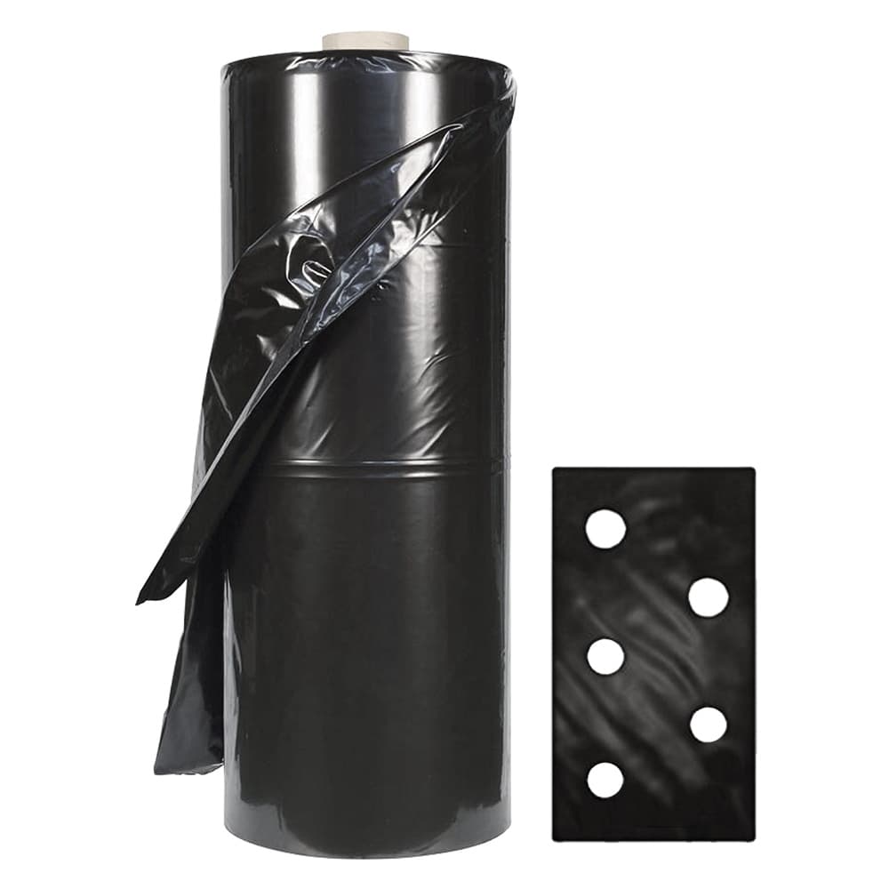TELO PER PACCIAMATURA FORI SFALSATI 100 mt -dist.fori 25/50 cm (rotolo)