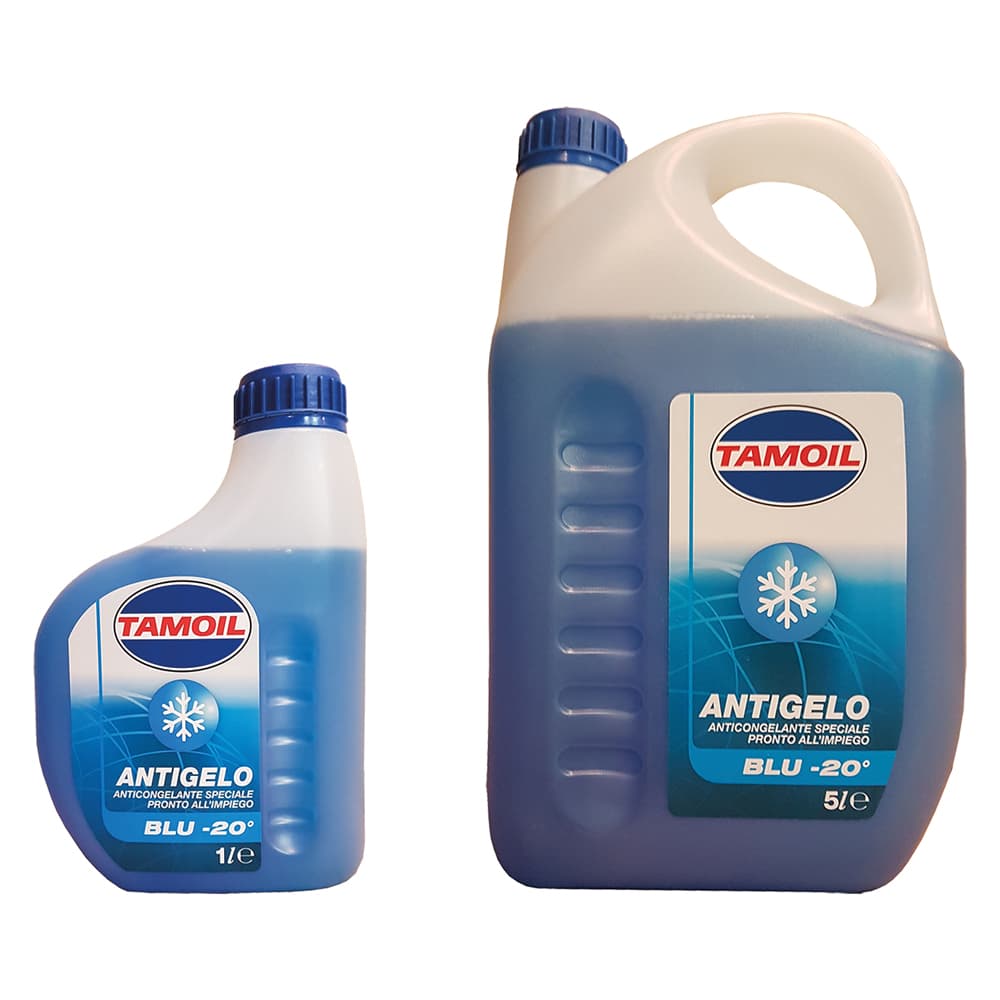 LIQUIDO ANTIGELO -20° 'TAMOIL' lt. 1 - blu (12 PZ)