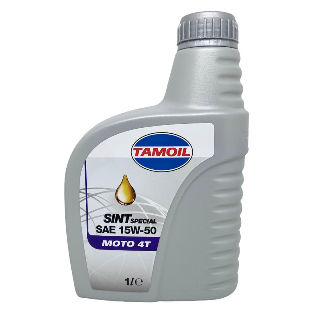 OLIO MOTORE PER MOTO 'TAMOIL SINT' 4T 15W50 - lt. 1 (12 BL)