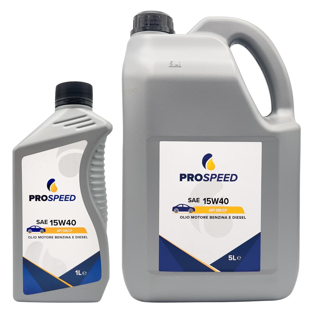 OLIO MOTORE PER AUTOVETTURE SAE 15W40 - lt. 1 (12 PZ)