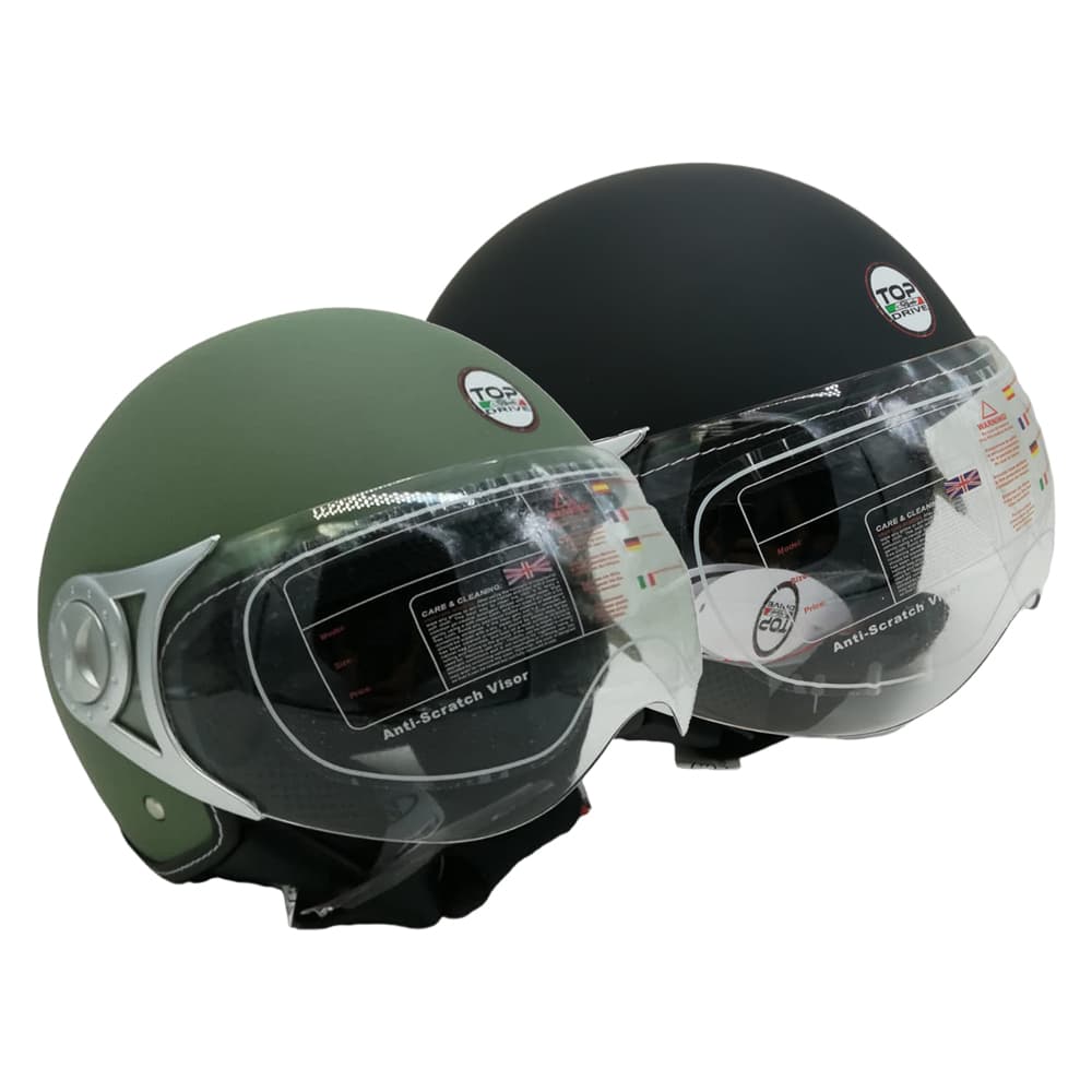 CASCO PER MOTO 'SIRIO MATT' nero - tg. M
