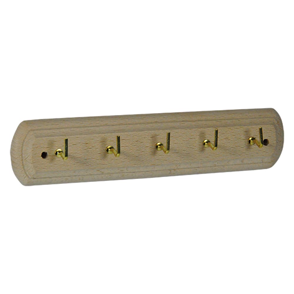 APPENDITUTTO ADESIVO IN LEGNO 5 posti - pz. 1