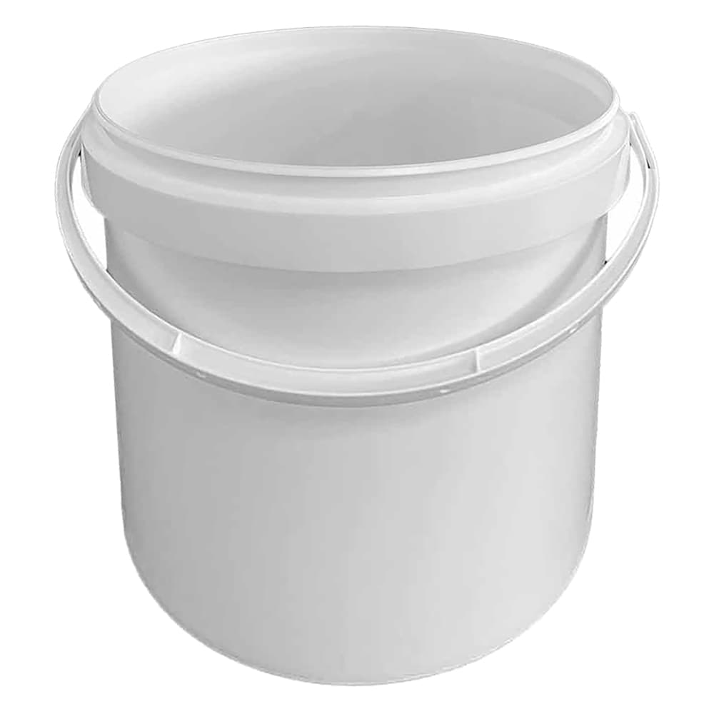 SECCHIO PLASTICO TRONCO CONICO Lt. 6 - Ø 19 x h.21 cm
