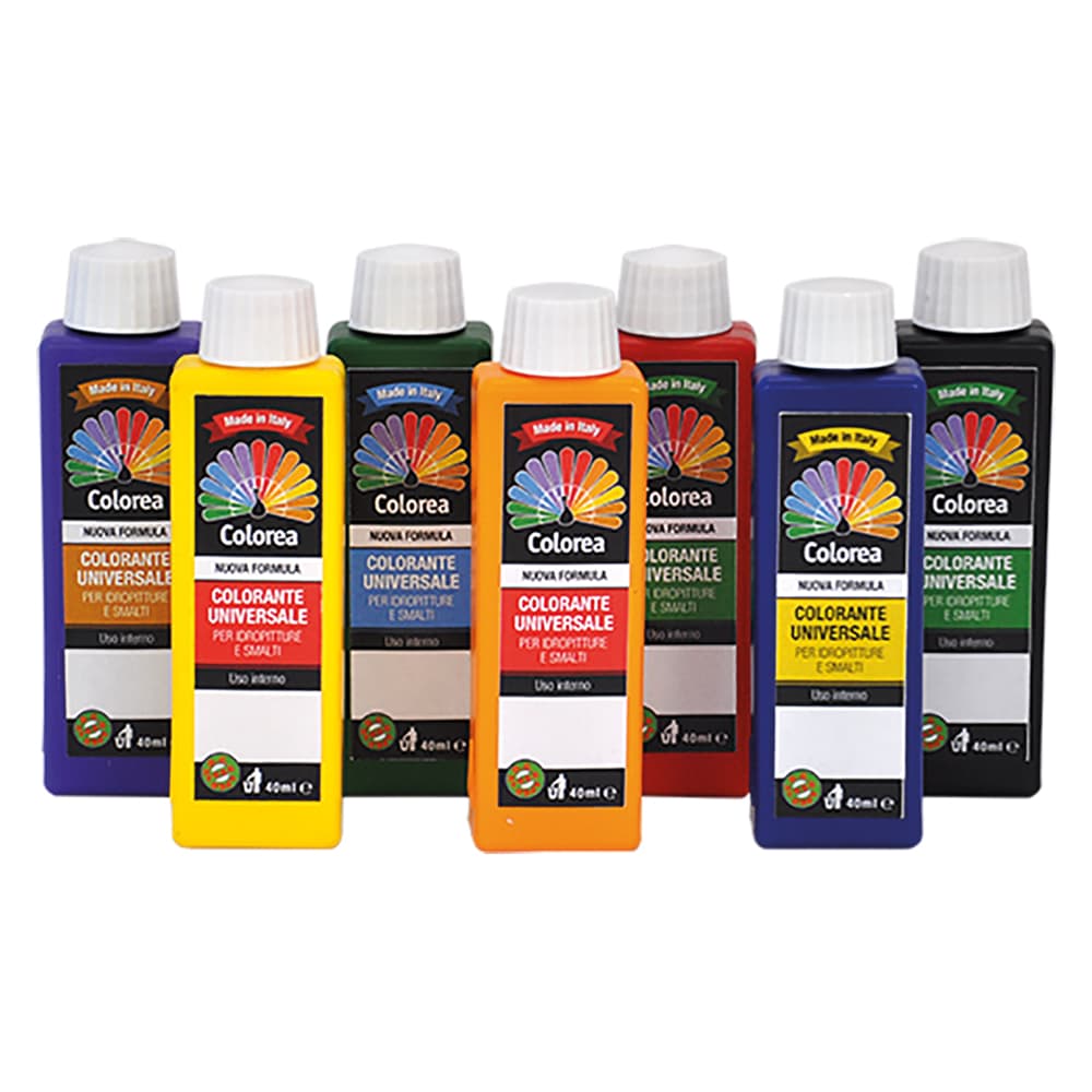 COLORANTE UNIVERSALE 'COLOREA' ml. 40 - N.130 Blu (12 PZ)