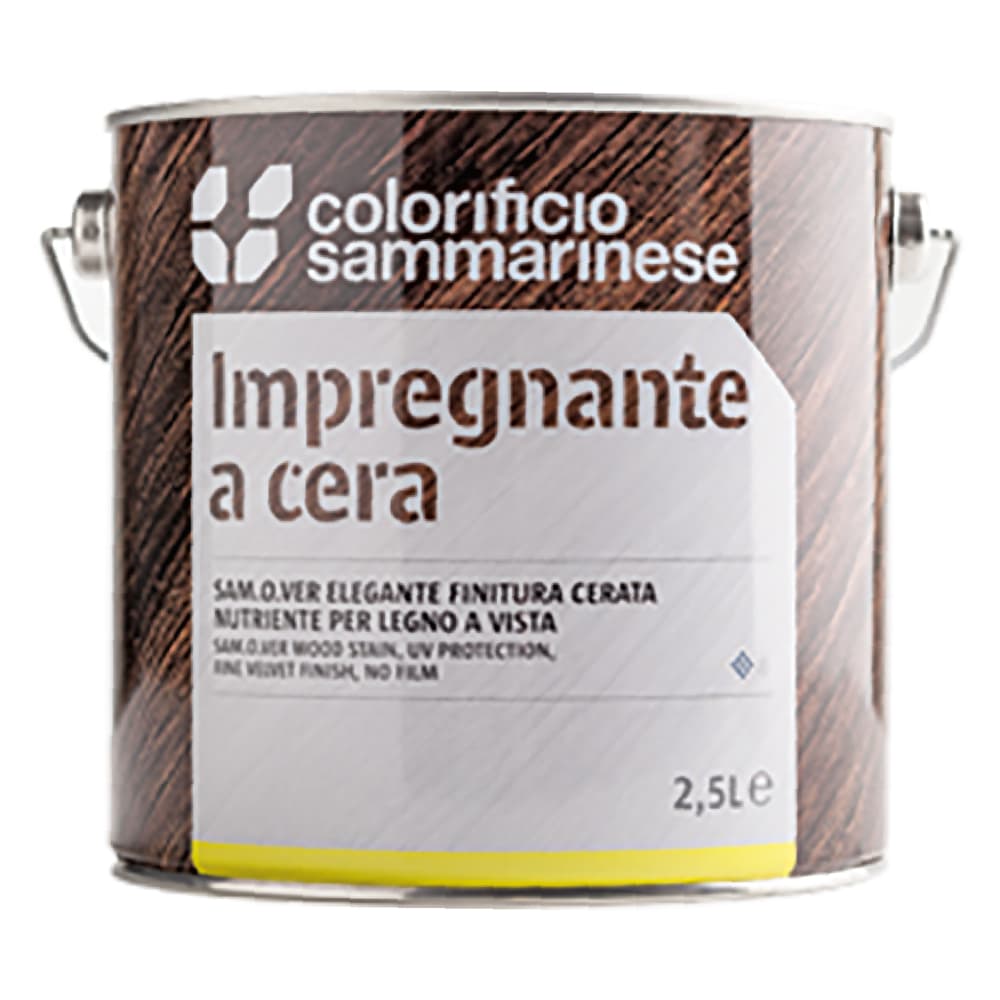 IMPREGNANTE A CERA 'SAMOLEGNO' Lt. 0,750 Ciliegio (6 PZ)