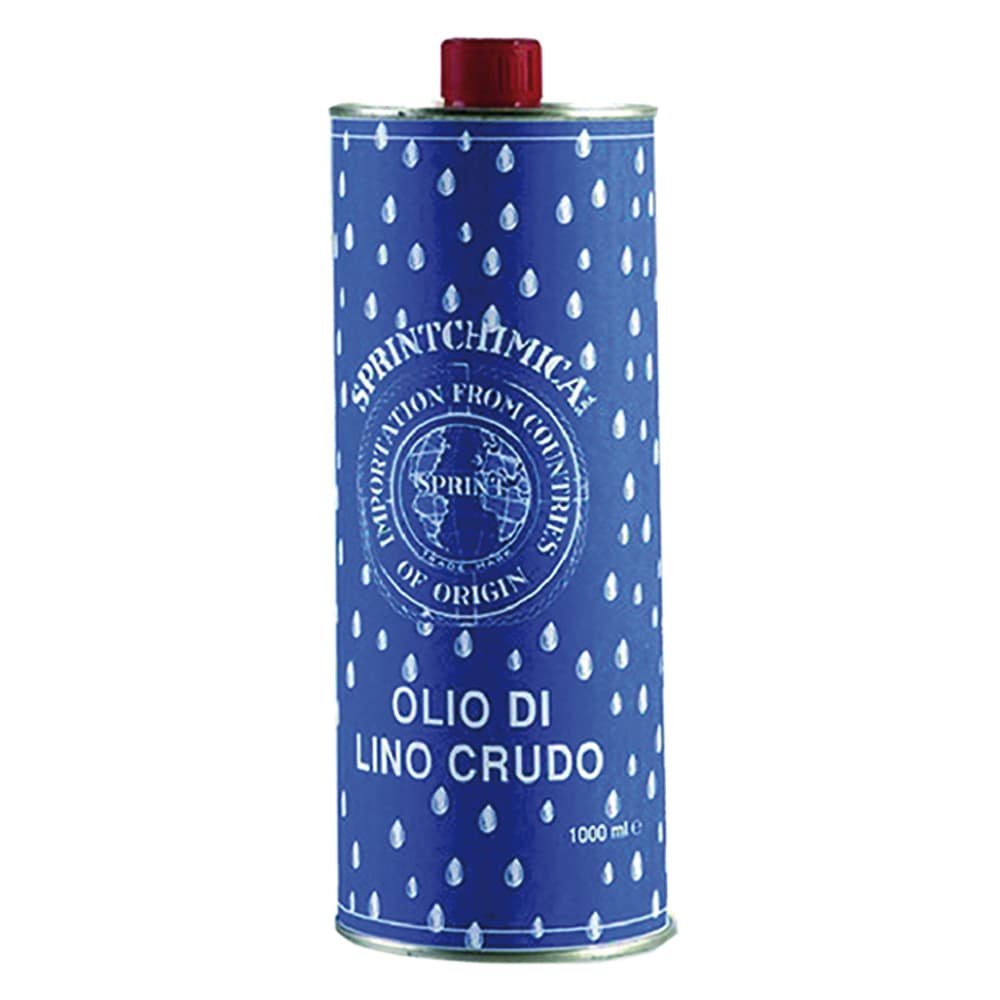 OLIO DI LINO CRUDO Lt. 1 (12 PZ)