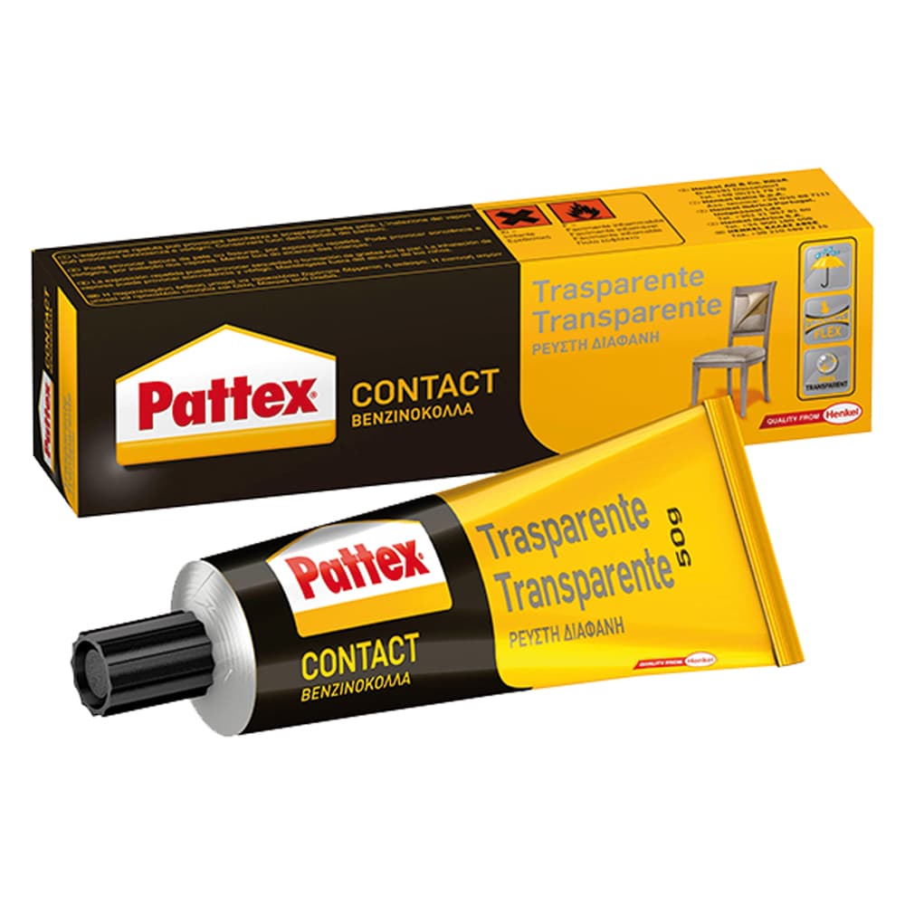 PATTEX ADESIVO TRASPARENTE gr. 50 - scatola (12 PZ)