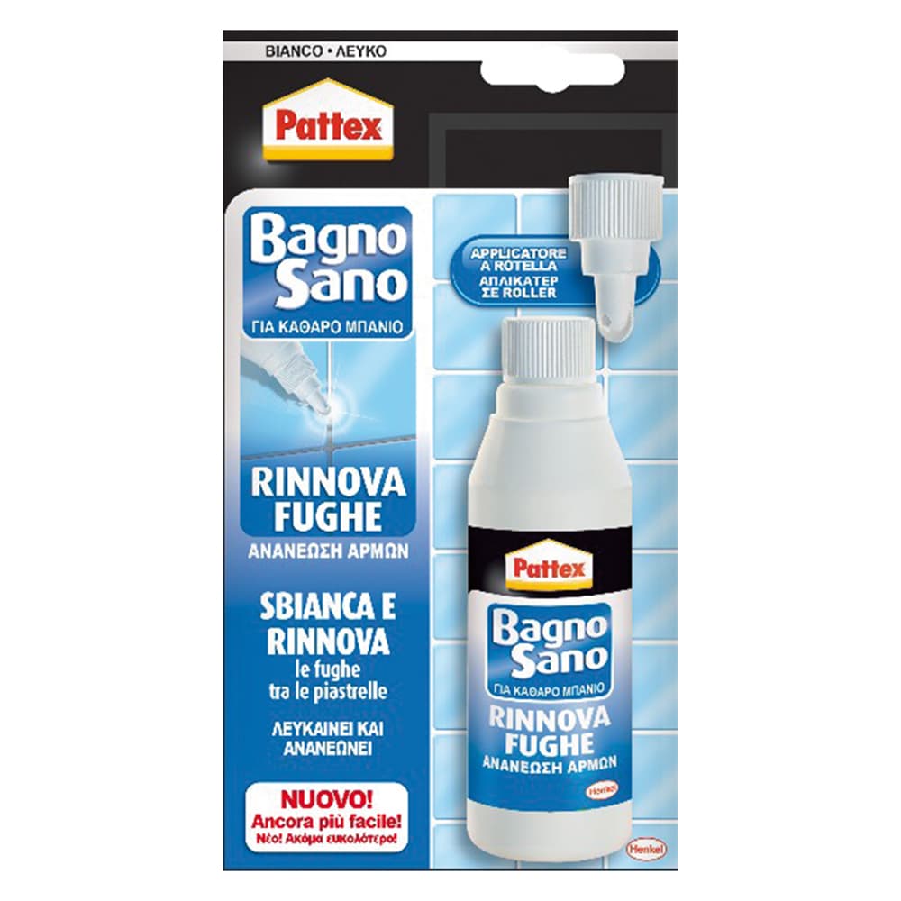 PATTEX RINNOVA FUGHE BIANCO ml. 125 (12 PZ)