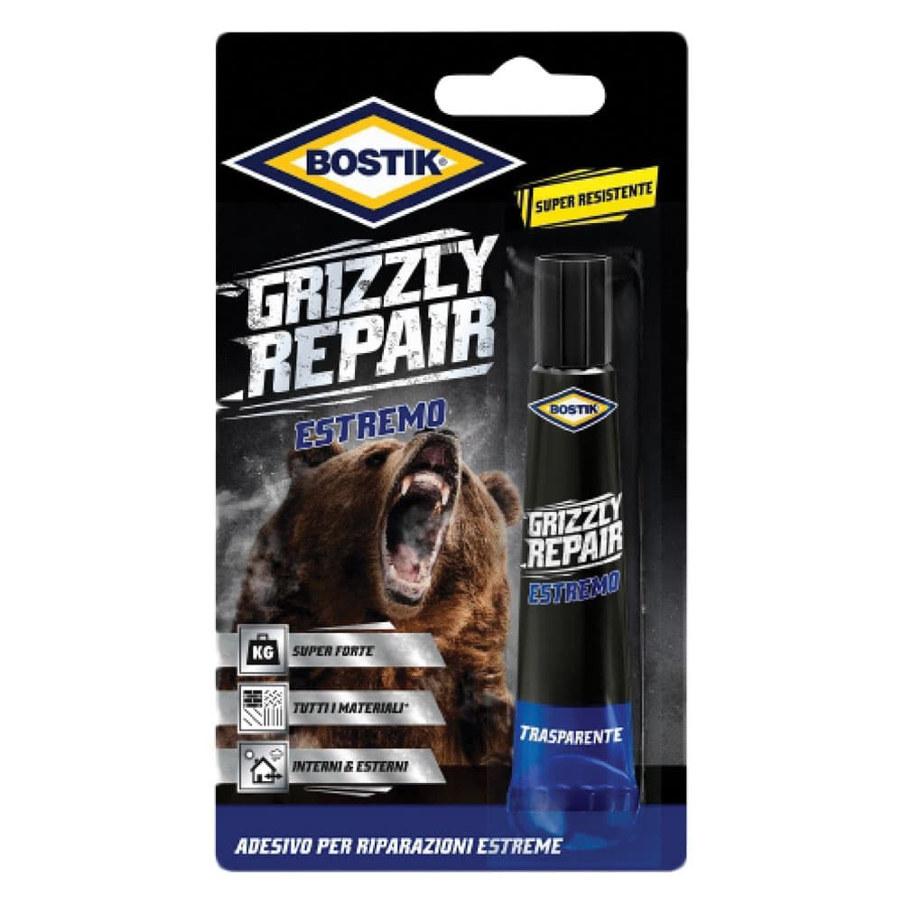 ADESIVO UNIVERSALE 'GRIZZLY REPAIR ESTREMO' gr. 20 (6 BL)