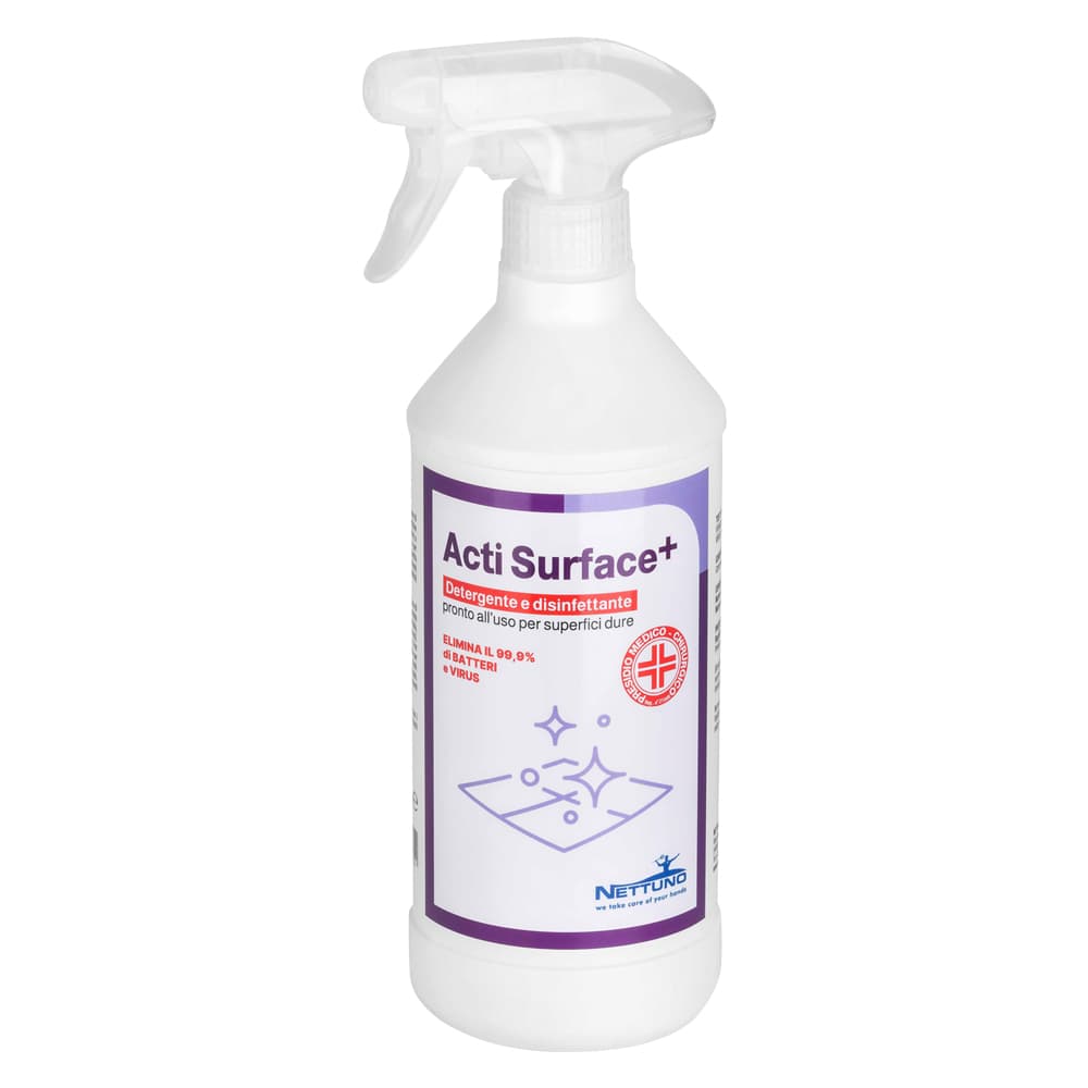 DETERGENTE DISINFETTANTE 'ACTISURFACE +' ml 750 (6 PZ)