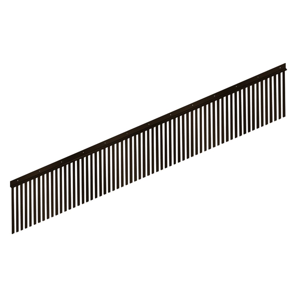 BARRIERA ANTIVOLATILI PER PANNELLI SOLARI altezza lamelle 200 mm (15 PZ)