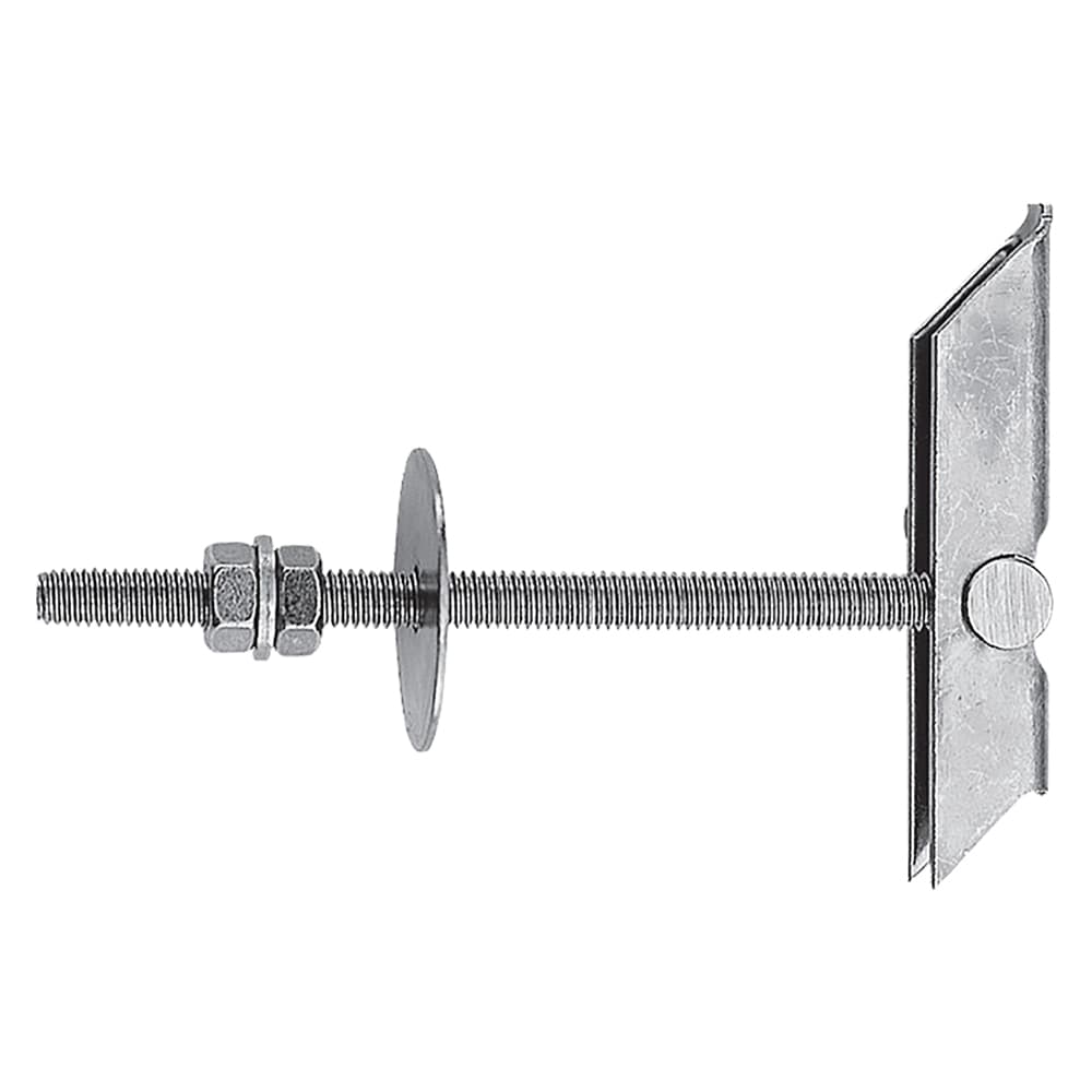 ANCORA A SOFFITTO ACCIAIO CON BARRA E DOPPIO DADO KD 8 M8 x 100 mm (20 PZ)