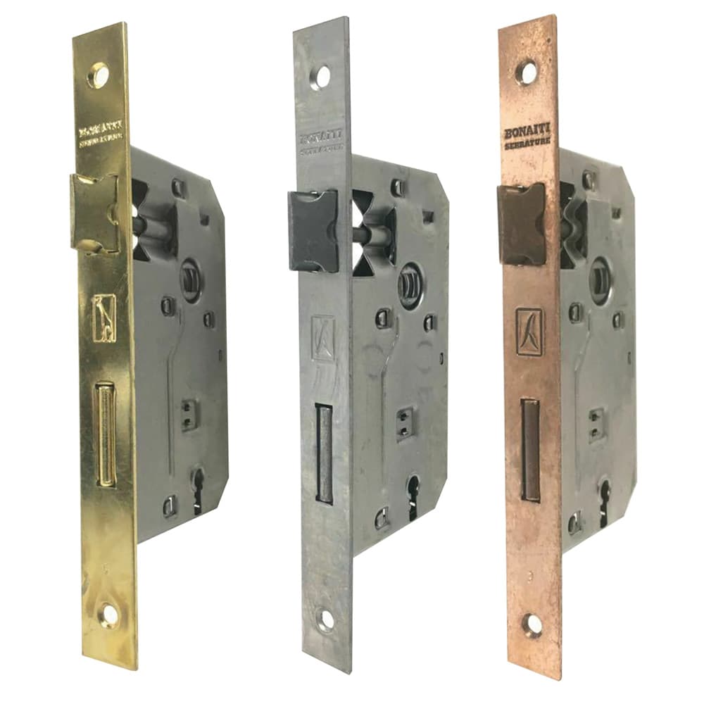 SERRATURA 'PATENT' B.Q. bronzato verniciato E 35