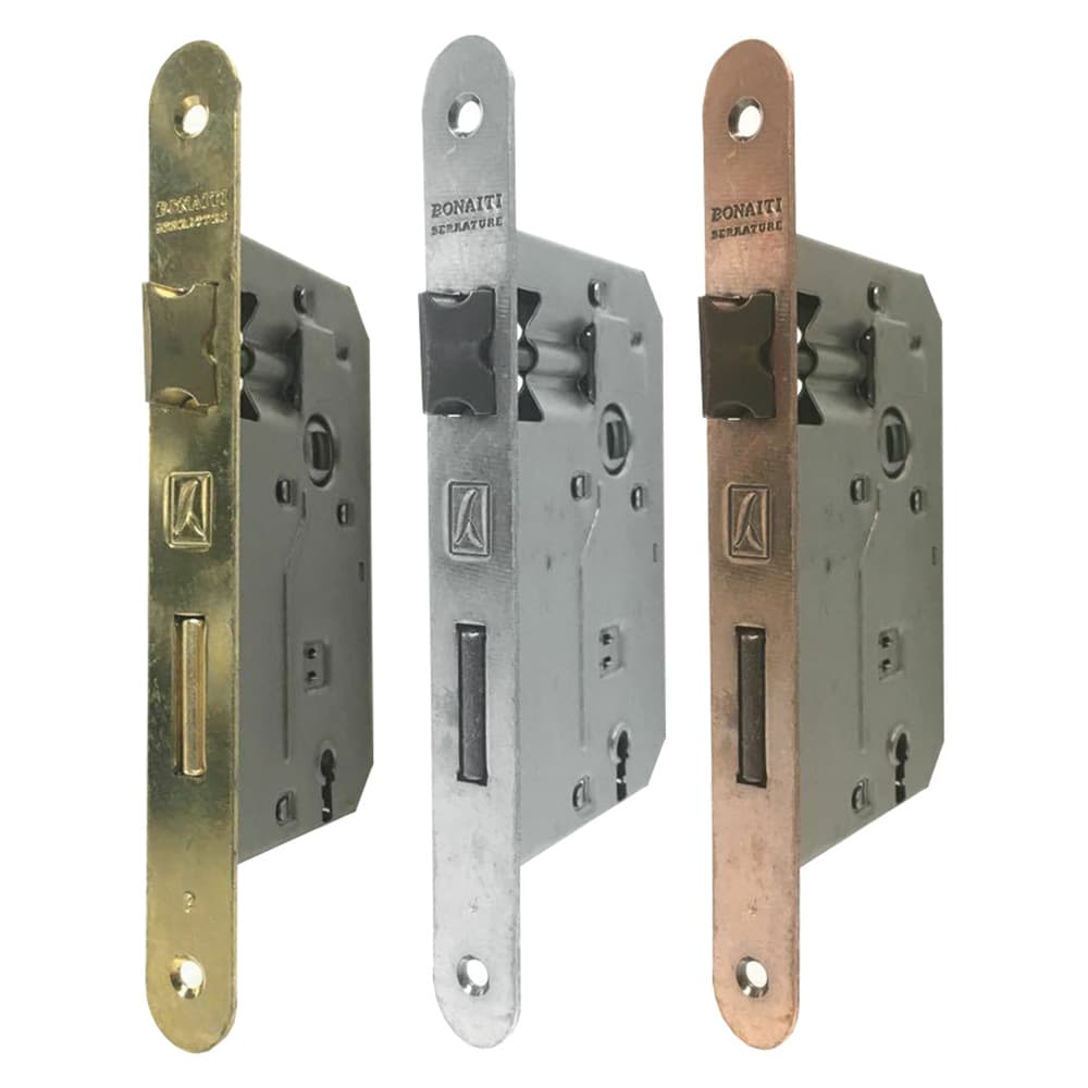 SERRATURA 'PATENT' B.T. bronzato verniciato E 35