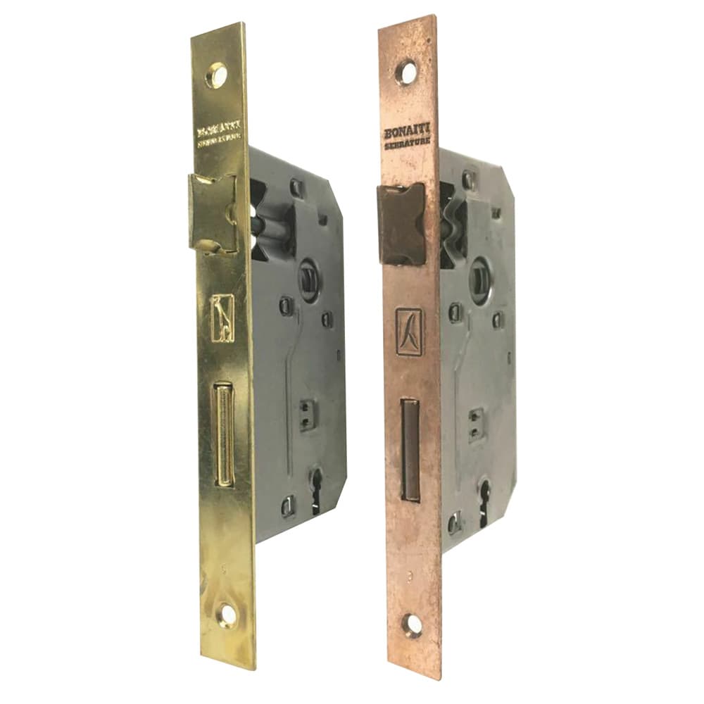 SERRATURA 'PATENT' B.Q. bronzato verniciato E 45