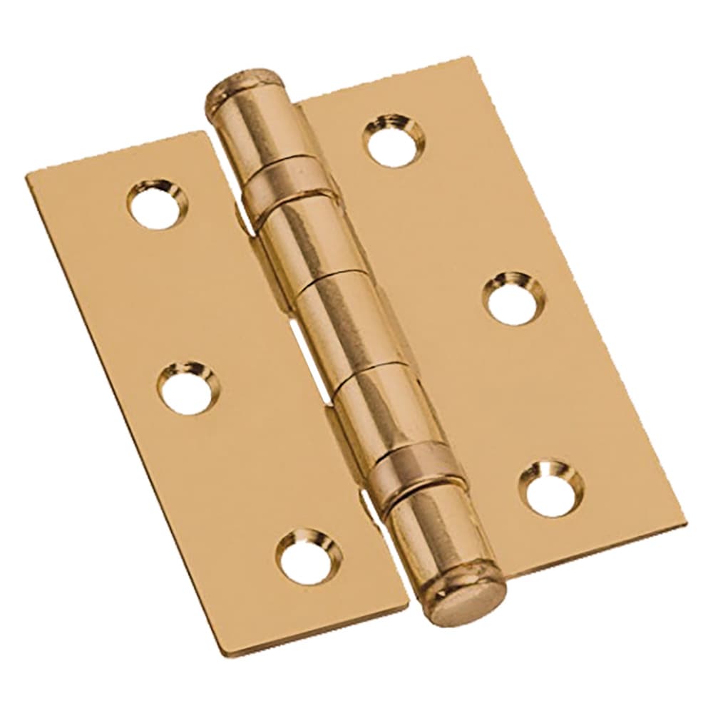 CERNIERA CON CUSCINETTI BRONZATA mm 100 x 75 - sp.3 (2 PZ)
