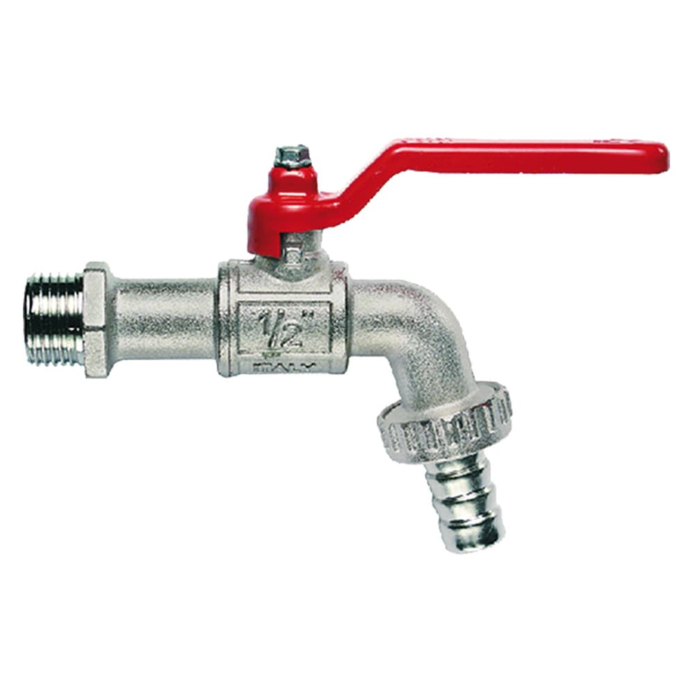 RUBINETTO PORTAGOMMA A SFERA 1 - 12 bar (4 PZ)