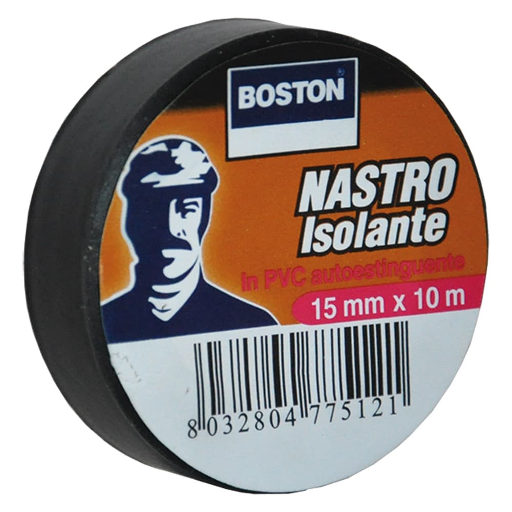 NASTRO ISOLANTE mm. 15 x 10 mt - grigio (10 PZ)