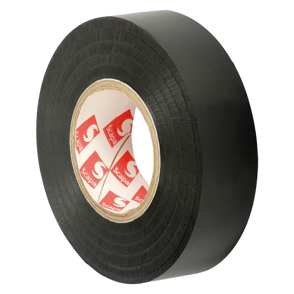 NASTRO ISOLANTE mm. 19 x 25 mt - colore nero (10 PZ)