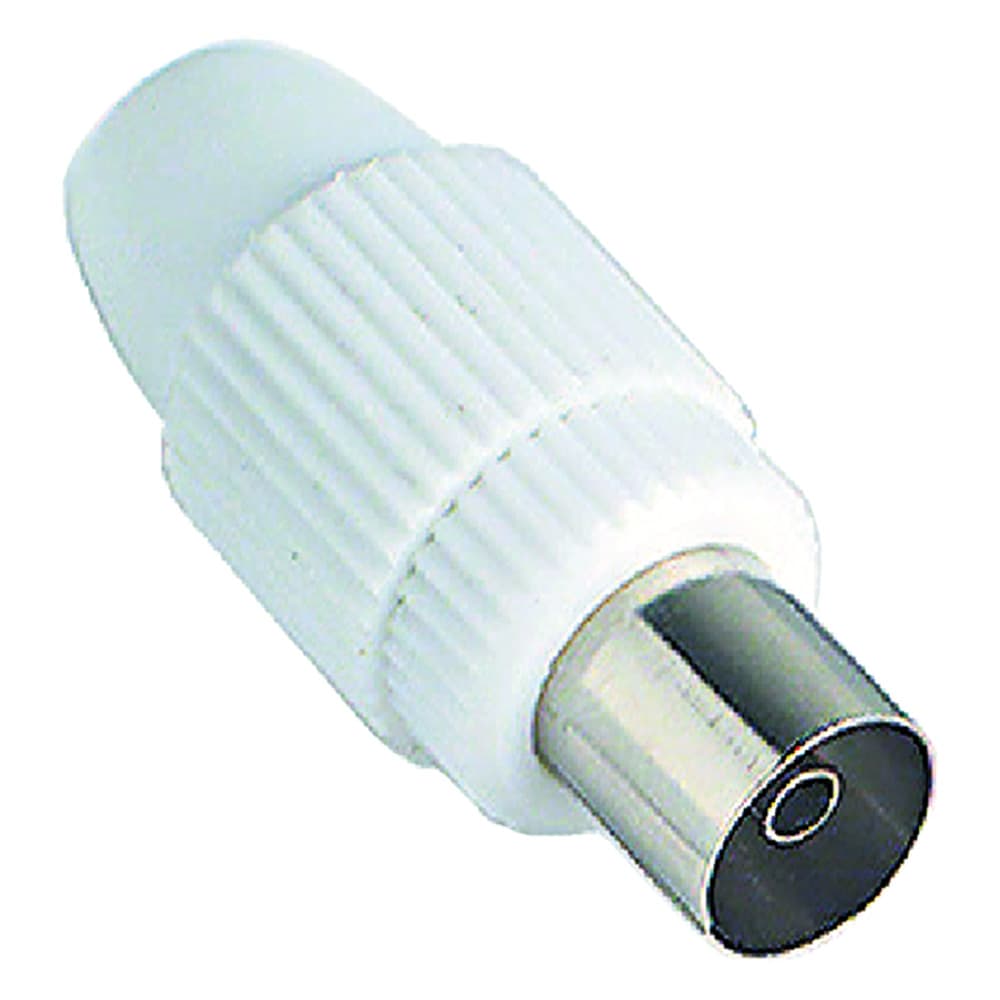PRESA TV COASSIALE DIRITTA ø mm 9,5 (10 PZ)