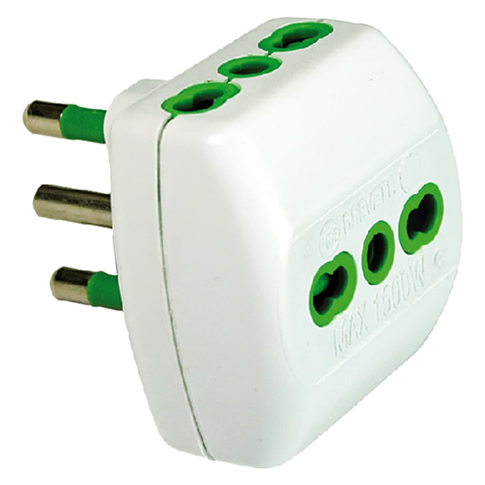ADATTATORE TRIPLO 82180 (5 PZ)