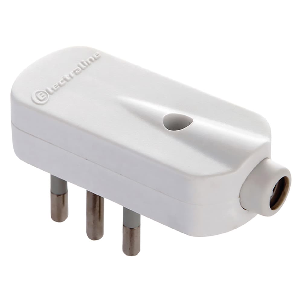 SPINA VOLANTE PIATTA 2P + T 16A - art.71909 (25 PZ)