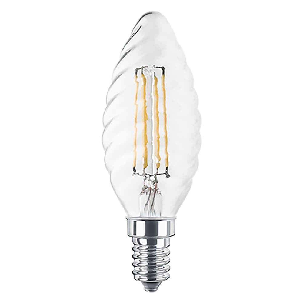 LAMPADA LED A FILAMENTO 'SPIRALE' CALDA 2700K 4W=37W E14 - 470 lm (10 PZ)