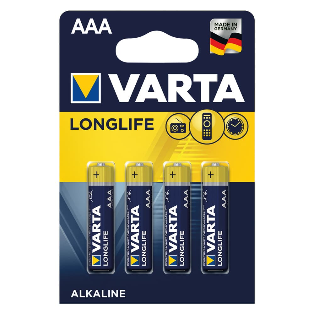 PILA MINISTILO LONGLIFE 'LR03' Pz 4 - 1,5 V - AAA (10 BL)