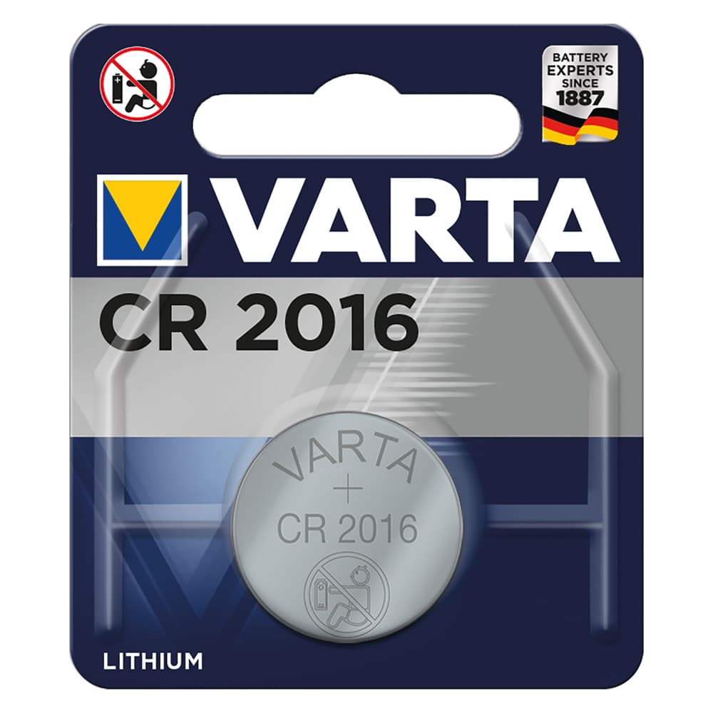 PILA A BOTTONE 'CR2016' Pz 1- 3 V (10 BL)