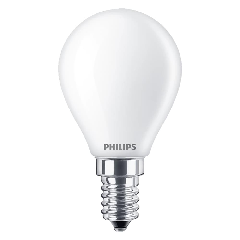 LAMPADA A LED 'SFERA' CALDA 2700K 4,3 W=40W E14 - 470 lm (4 PZ)
