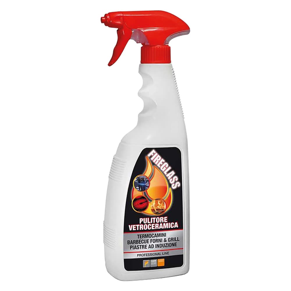 PULITORE PER VETRI FUMISTERIA 'FIREGLASS' ml 750 (12 PZ)