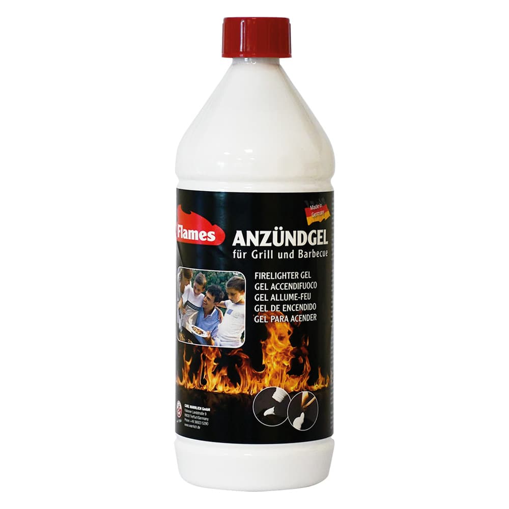 ACCENDIFUOCO GEL 'FLAMES' ML 1000 (12 PZ)