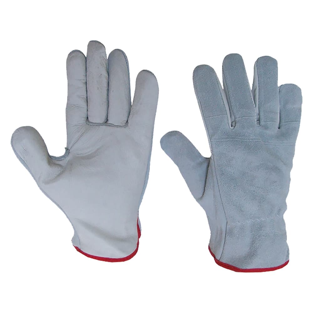 GUANTI PALMO PELLE DORSO CROSTA Tg. 9 (12 CP)