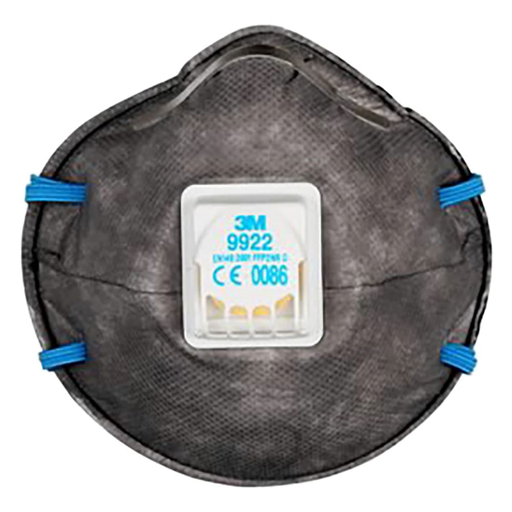 MASCHERA RESPIRATORIA SERIE 9000 CON VALVOLA 9922 - FF P2 (10 PZ)