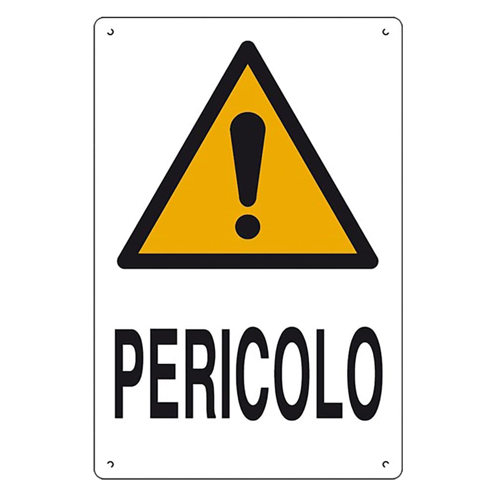CARTELLO 'PERICOLO' cm 40 x 60 (10 PZ)