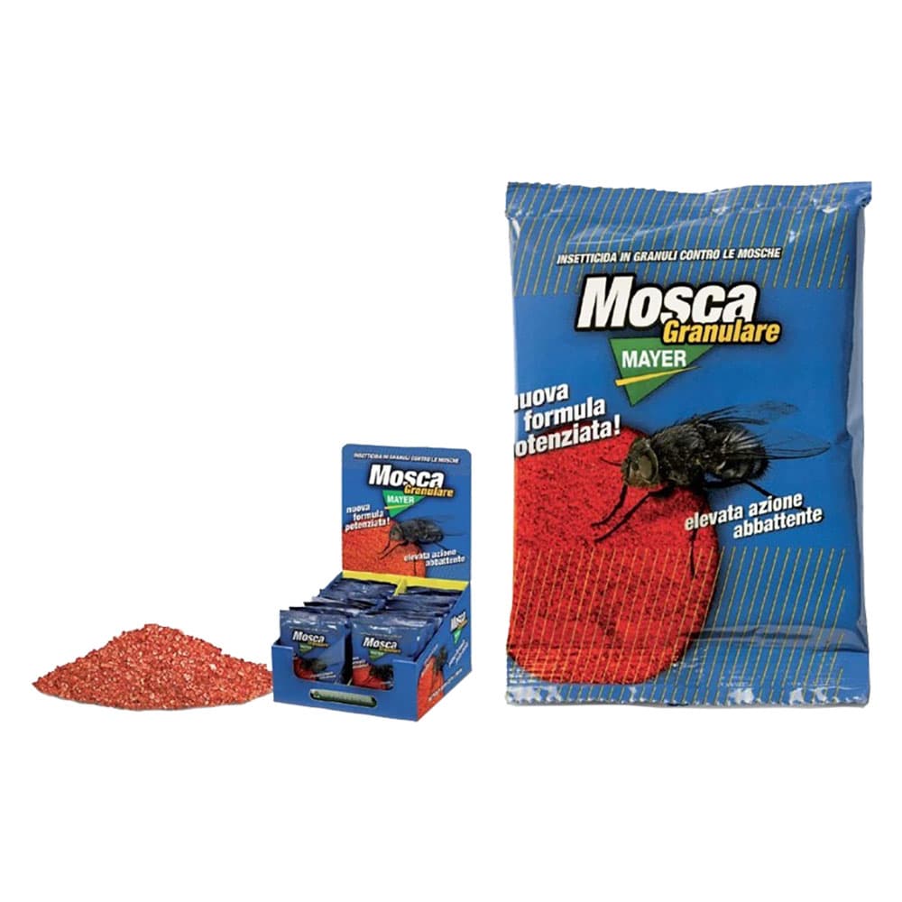 ESPOSITORE ESCA GRANULARE 'MOSCAMAYER' 25 bustine da 100 gr.