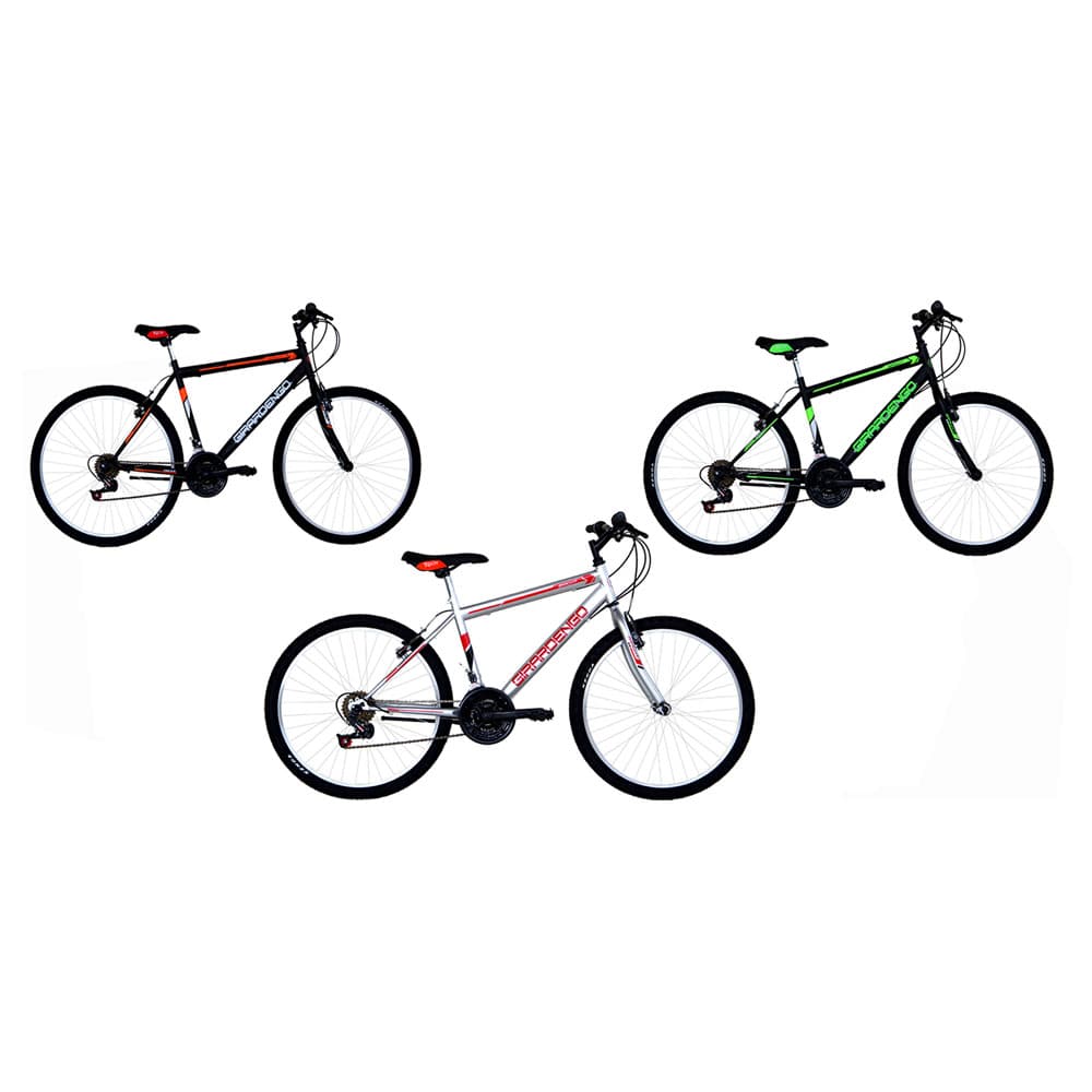 BICICLETTA UOMO 'MTB' 27,5 - nero opaco