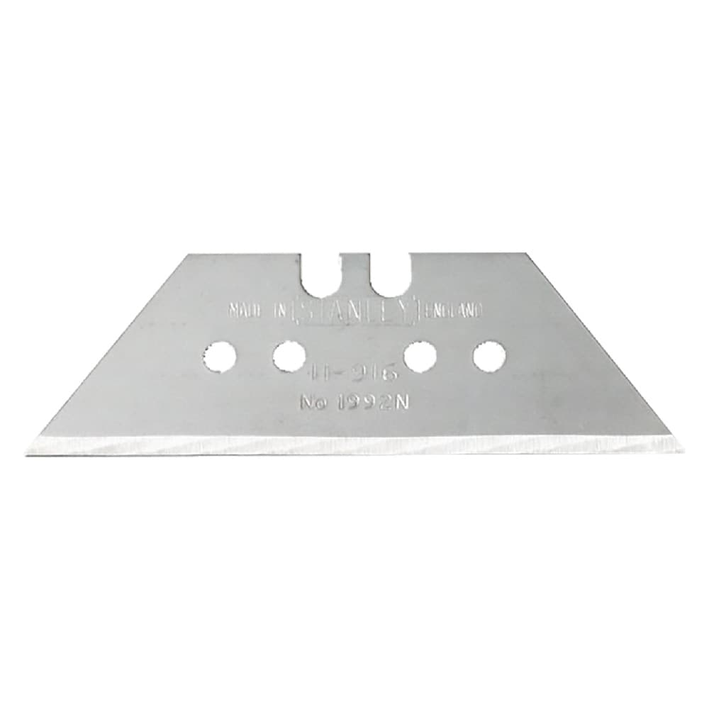 LAMA A TRAPEZIO PER CUTTER mm 61 x 33 - sp. 0,60 mm c/fori - 100 pz