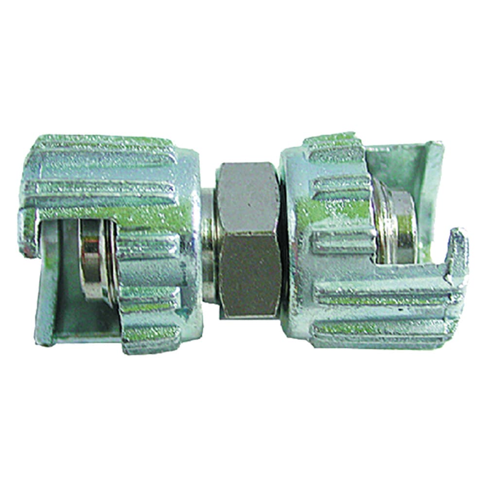 RACCORDO DI GIUNZIONE CON DUE DADI FRESATI '12/A' 1/4 (10 PZ)
