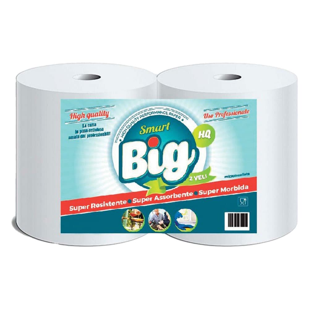 BOBINA CARTA 'SMART BIG' Kg 1,22 a rotolo circa (prezzo singolo rotolo) (2 RT)